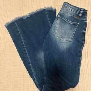 Signature Dark Blue Flare Jeans